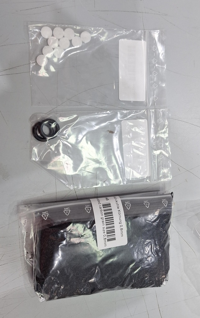 ACTIVE CARBON FILTER SET ANALY