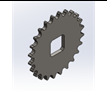 Fix chain drive sprocket  SMT